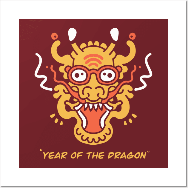 Year Of The Dragon 2024 Wall Art by FanArts